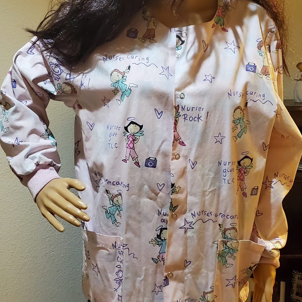 Nurse scrub jacket